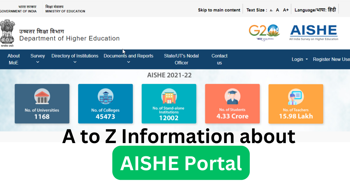 Aishe Portal Login and Registration 2024